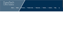 Tablet Screenshot of dynatechcs.com